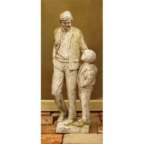 Man To Man 19.5 Outdoor/Indoor Statue - Bella Statues