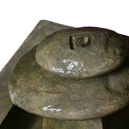Zen Ishi Fountain Outdoor/Indoor Statue - Bella Statues