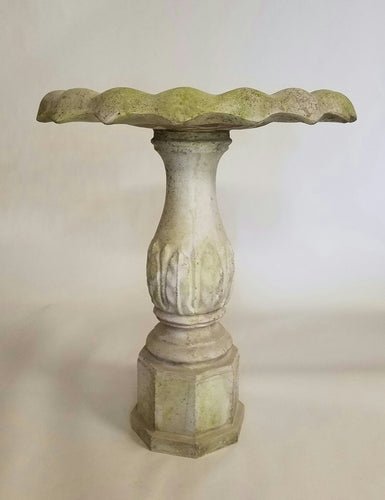 Ellen Acanthus Birdbath Outdoor/Indoor Statue - Bella Statues