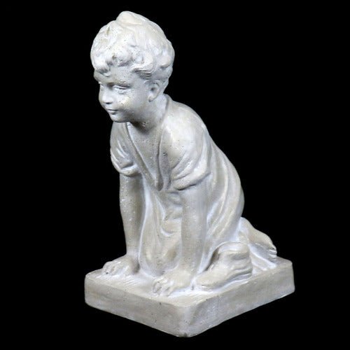 Kneeling Child Large 18 Outdoor/Indoor Statue - Bella Statues
