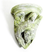 Angel with Fleur - De - Lis Shield Outdoor/Indoor Statue - Bella Statues