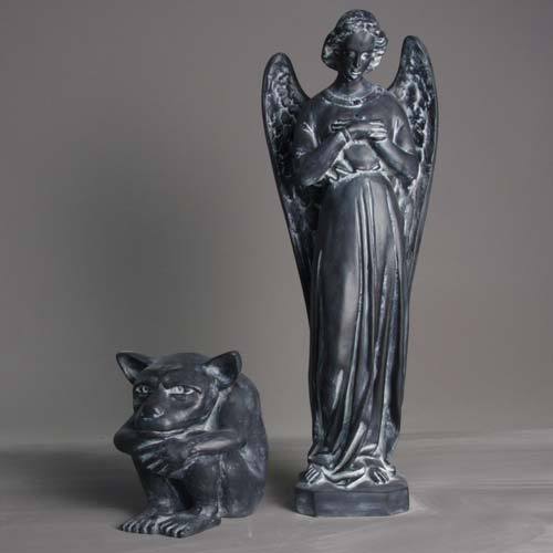 Dusted Black - Bella Statues