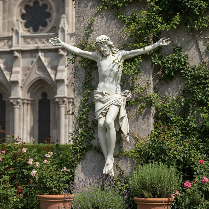 Corpus of Christ Outdoor Catholic Statue (60 - Inch) - Bella Statues