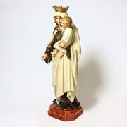 Custom Painted Lifesize Queen Of Heaven 42in Realistic Outdoor/Indoor Statue - Bella Statues