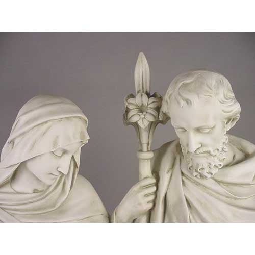 Lifesize Holy Family Oversized 66" H Outdoor/Indoor Statue - Bella Statues