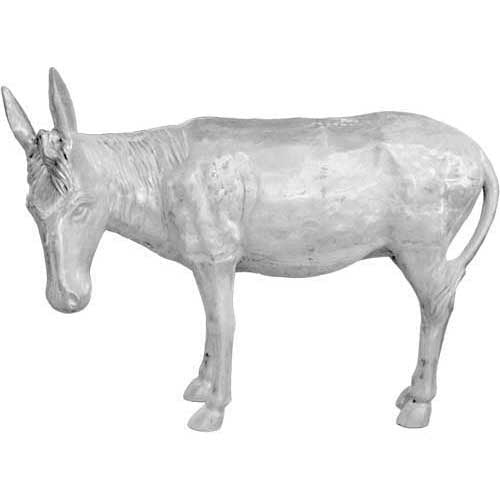Lifesize Donkey Mule Jackass 40 Outdoor/Indoor Statue - Bella Statues