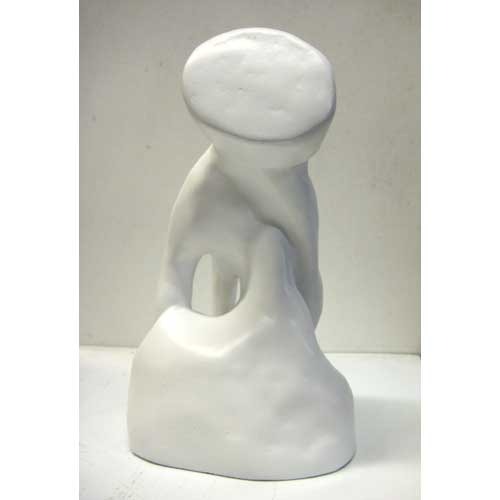 Graceful Drawing Cast Statue (11-Inch)