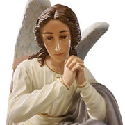 Lifesize Custom Painted Praying Angel Outdoor/Indoor Statue - Bella Statues