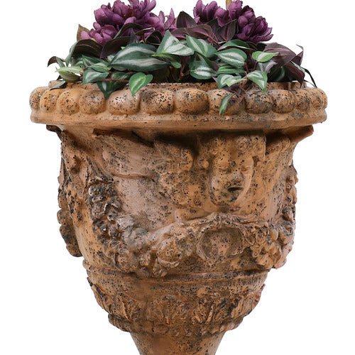 Robbia Angel Planter 24 Outdoor/Indoor Statue - Bella Statues