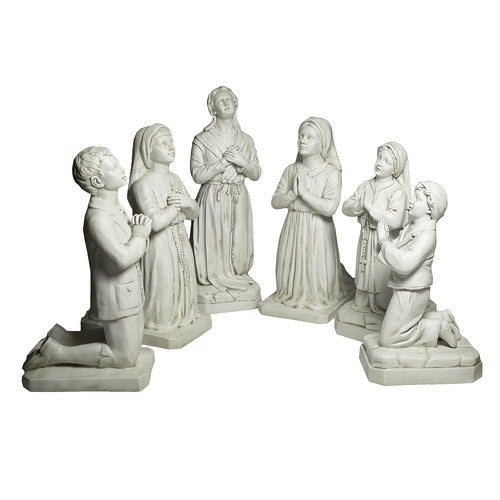 Saint Francis and Saint Fatima Statue (Fatima) 30.5" Outdoor/Indoor Statue (31-Inch)