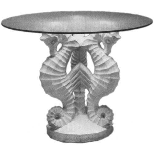 Sea Horse Table 28 Outdoor/Indoor Statue - Bella Statues