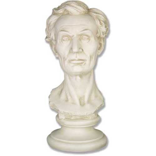 Classical bust sculpture with ornate base, featuring detailed facial features in a Renaissance-inspired style.