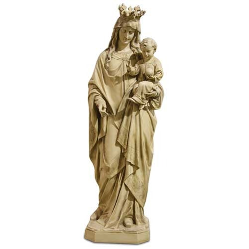 Blessed Virgin Mary with Child Statue (65-Inch)