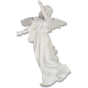 Heavenly Angel with Wings Outdoor Statue (20 - Inch) - Bella Statues