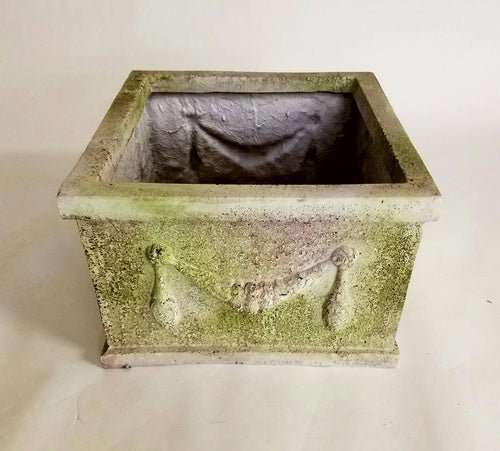 Spain Garland Box 12 H (R) Outdoor/Indoor Statue - Bella Statues