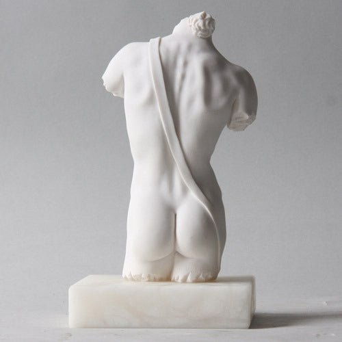 David Torso 9"H Outdoor/Indoor Statue - Bella Statues