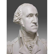 Classical bust of a distinguished man in military attire with ornate epaulettes, inspired by old world European sculpture. Other Angle