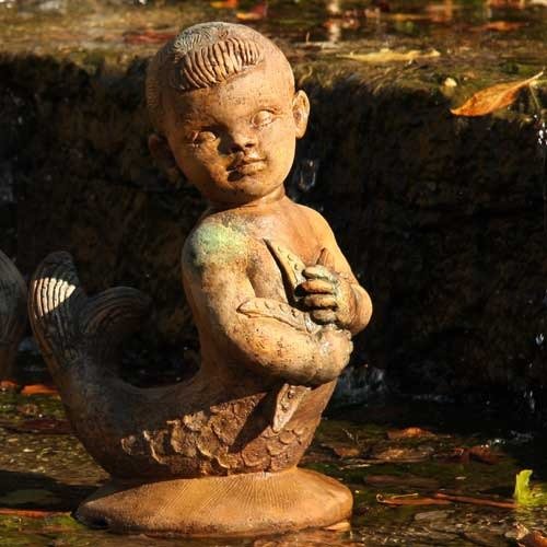 Mergirl 17 (Cppr) Outdoor/Indoor Statue - Bella Statues