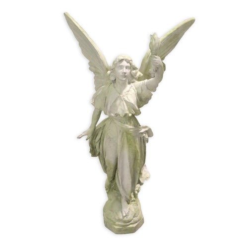 Lifesize Angel Of Light - Left 64 Outdoor/Indoor Statue - Bella Statues