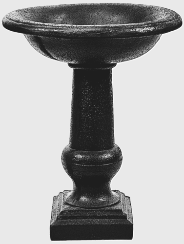 HOYT BIRDBATH Outdoor/Indoor Statue - Bella Statues