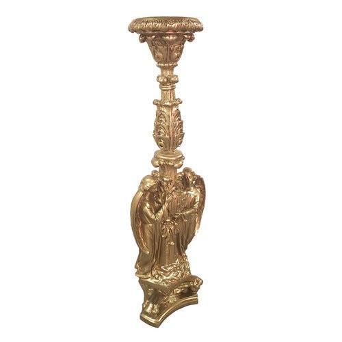 Lifesize Giant Candlestick Stevens 60 Outdoor/Indoor Statue - Bella Statues