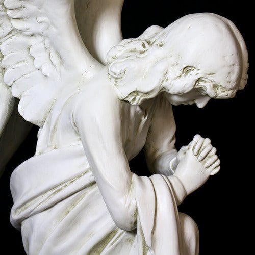 Kneeling Angel Praying Outdoor/Indoor Statue - Bella Statues
