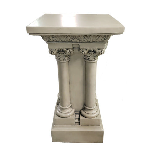 Vitor Pedestal Columns Statue (42-Inch)