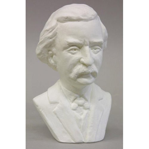 Mark Twain Bust 7 Outdoor/Indoor Statue - Bella Statues