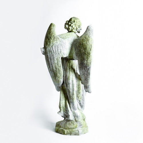 Angel With Bowl Outdoor Statue (60-Inch)