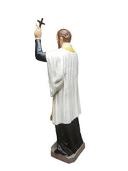 Custom Painted Lifesize Saint Francis Xavier 68" H Outdoor/Indoor Statue - Bella Statues