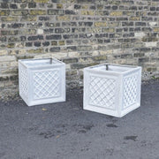 20 Lattice Box 19 H (R) Outdoor/Indoor Statue - Bella Statues