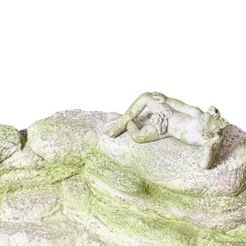 Lifesize Stone Pool 47 W Outdoor/Indoor Statue - Bella Statues