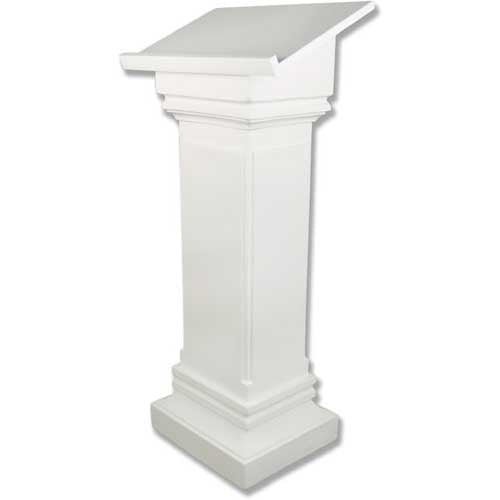 Lifesize Podium (Front Is Full) 49 Outdoor/Indoor Statue - Bella Statues