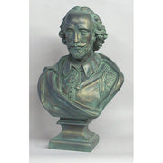 Bust of a bearded man in ornate Renaissance attire with classical detailing and old world European sculptural style.