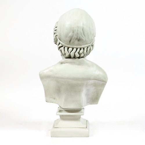 Homer Bust 29 On Sq Base Outdoor/Indoor Statue - Bella Statues