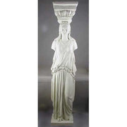 Lifesize Athenian Caryatid 2 Sided 78 Outdoor/Indoor Statue - Bella Statues