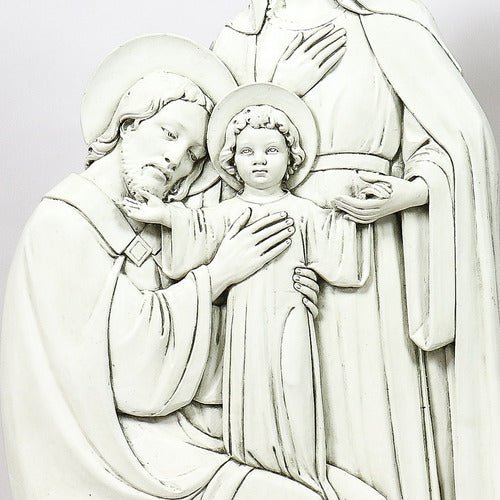 Custom Painted Lifesize Holy Family Plaque 39 Outdoor/Indoor Statue - Bella Statues