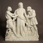 Lifesize Jesus Is Stripped Station 10 Outdoor/Indoor Statue - Bella Statues