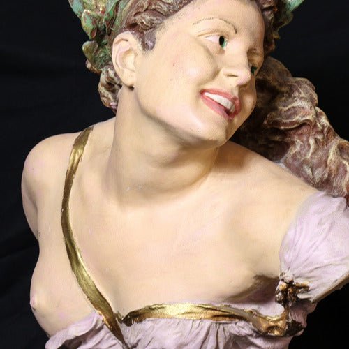Le Danse Bust 25 Sq Base Outdoor/Indoor Statue - Bella Statues