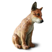 Custom Painted Baby Fox Outdoor/Indoor Statue - Bella Statues