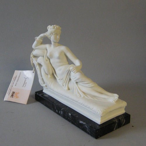 Paulina Borgese Reclining Md Outdoor/Indoor Statue - Bella Statues