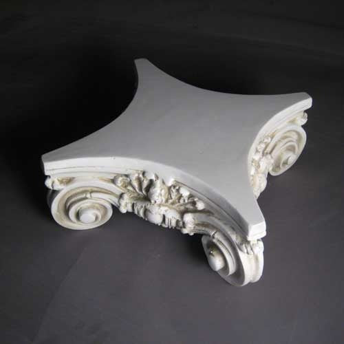 Ionic Capital Outdoor Statue (7-Inch)