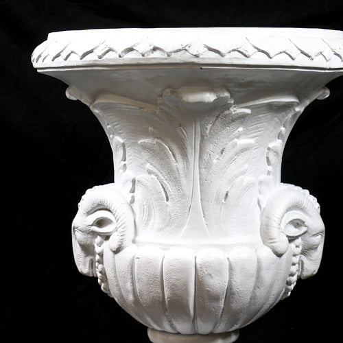 Ram Head Urn (2 Sides) 29 H