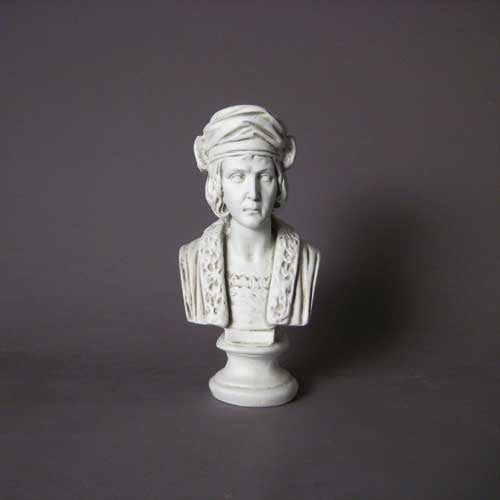 Columbus Bust Sm Outdoor/Indoor Statue - Bella Statues