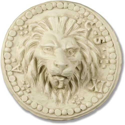 Lion Coin 12 Outdoor/Indoor Statue - Bella Statues