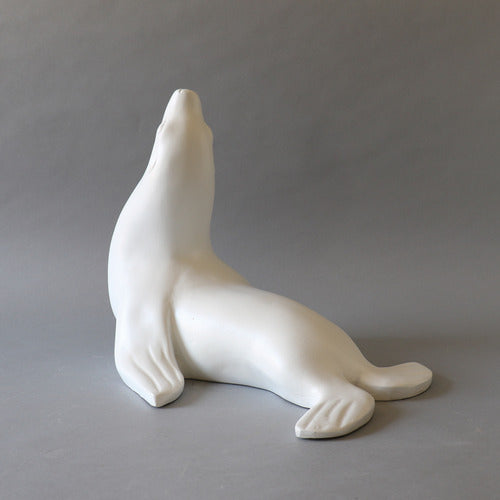 Seal Garden Statue (12-Inch)