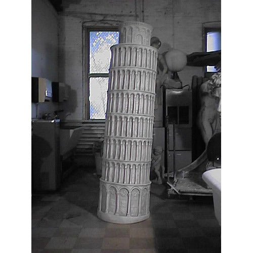 Lifesize Tower Of Pisa 81 H Outdoor/Indoor Statue - Bella Statues