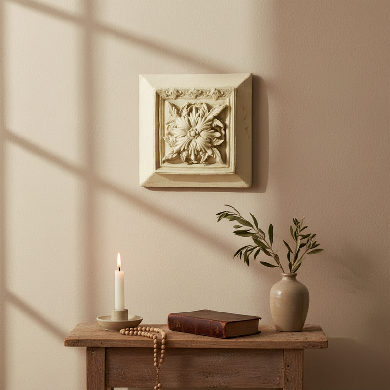 Seville Leaf Plaque (13.0-Inch)