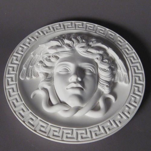 Medusa Plaque 8 (standard) Outdoor/Indoor Statue - Bella Statues