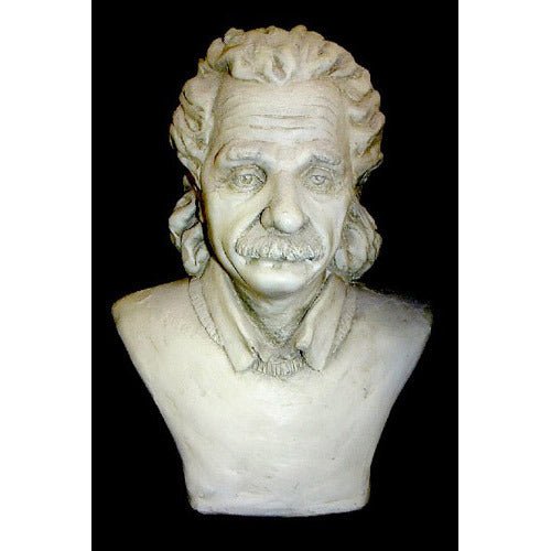 Einstein Bust Small 9H Outdoor/Indoor Statue - Bella Statues